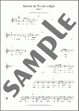 Mambo In The Moonlight(Buddy Kaye) 楽譜 その他 ダウンロード