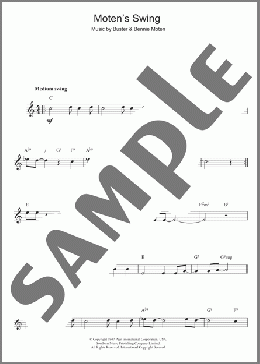 Moten's Swing(Count Basie) 楽譜 その他 ダウンロード