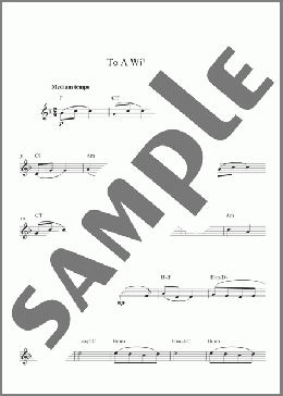 To A Wild Rose(Macdowell) 楽譜 その他 ダウンロード