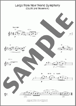New World Symphony(Antonin Dvorak) 楽譜 その他 ダウンロード