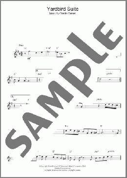 Yardbird Suite(Charlie Parker) 楽譜 その他 ダウンロード