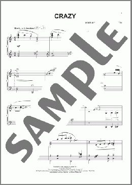 Crazy (arr. Phillip Keveren)(Patsy Cline/Willie Nelson) 楽譜 ピアノ（ソロ） ダウンロード