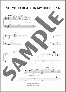 Put Your Head On My Shoulder (arr. Phillip Keveren)(Paul Anka) 楽譜 ピアノ（ソロ） ダウンロード