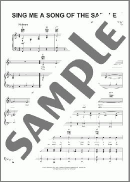Sing Me A Song Of The Saddle(Gene Autry) 楽譜 ピアノ & ボーカル & ギター ダウンロード
