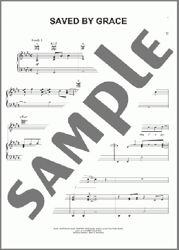 Saved By Grace(Shane & Shane) 楽譜 ピアノ & ボーカル & ギター ダウンロード