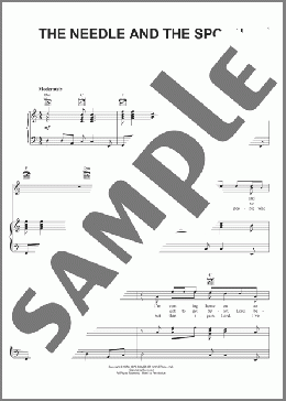 The Needle And The Spoon(Lynyrd Skynyrd) 楽譜 ピアノ & ボーカル & ギター ダウンロード