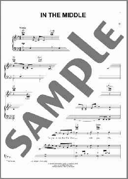 In The Middle(Smokie Norful) 楽譜 ピアノ & ボーカル & ギター ダウンロード