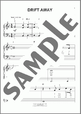 Drift Away(Dobie Gray) 楽譜 ピアノ（ソロ） ダウンロード