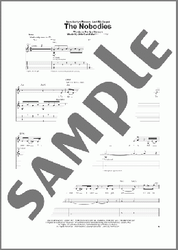 The Nobodies(Marilyn Manson) 楽譜 ギター（ソロ） ダウンロード