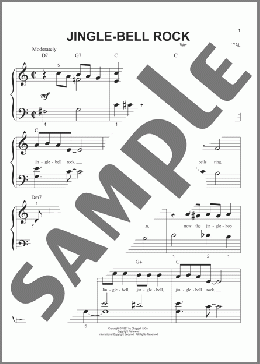 Jingle-Bell Rock(Bobby Helms) 楽譜 ピアノ（ソロ） ダウンロード