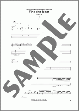Find The Meat(Steve Vai) 楽譜 ギター（ソロ） ダウンロード