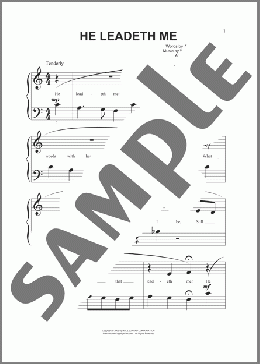 He Leadeth Me (arr. Phillip Keveren)(William B. Bradbury) 楽譜 その他 ダウンロード