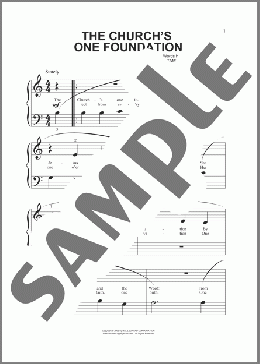 The Church's One Foundation (arr. Phillip Keveren)(Samuel John Stone) 楽譜 その他 ダウンロード