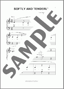 Softly And Tenderly (arr. Phillip Keveren)(Will L. Thompson) 楽譜 その他 ダウンロード
