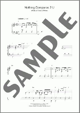 Nothing Compares 2 U(Prince/Sinead O'Connor) 楽譜 ピアノ（ソロ） ダウンロード