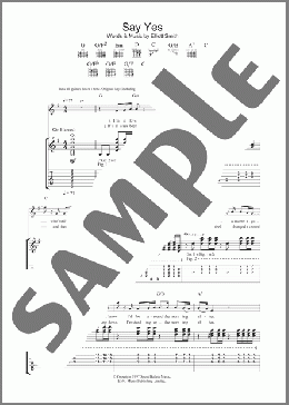 Say Yes(Elliott Smith) 楽譜 ギター（ソロ） ダウンロード