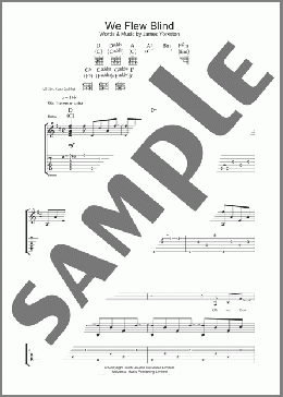 We Flew Blind(James Yorkston & The Athletes) 楽譜 ギター（ソロ） ダウンロード