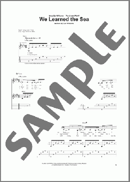 We Learned The Sea(Dar Williams) 楽譜 ギター（ソロ） ダウンロード