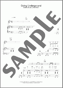 Going Underground(The Jam) 楽譜 その他 ダウンロード