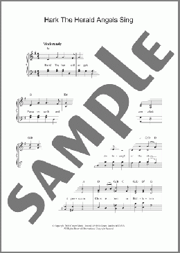 Hark! The Herald Angels Sing(Charles Wesley) 楽譜 ピアノ（ソロ） ダウンロード