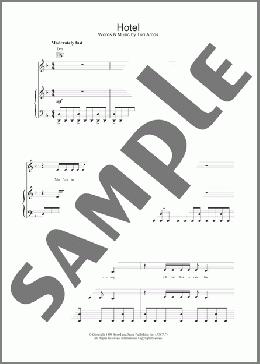 Hotel(Tori Amos) 楽譜 その他 ダウンロード