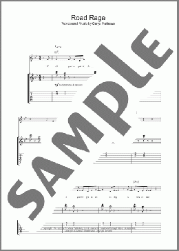 Road Rage(Catatonia) 楽譜 その他 ダウンロード