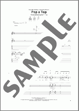 Pop A Top(Alan Jackson/Jim Ed Brown) 楽譜 ギター（ソロ） ダウンロード