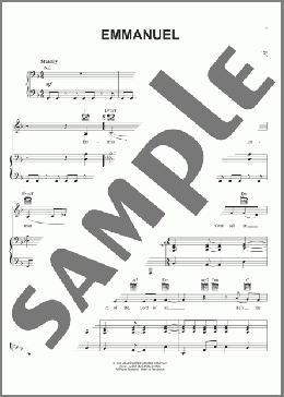 Emmanuel(Michael W. Smith) 楽譜 ピアノ & ボーカル & ギター ダウンロード