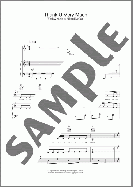 Thank U Very Much(The Scaffold) 楽譜 その他 ダウンロード