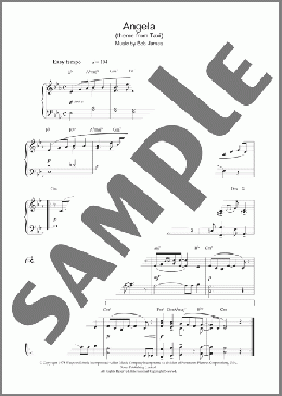 Angela(Bob James/TV Theme Song) 楽譜 ピアノ（ソロ） ダウンロード