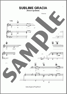 Sublime Gracia (Amazing Grace)(John Newton/Carmen Torres) 楽譜 ピアノ & ボーカル & ギター ダウンロード