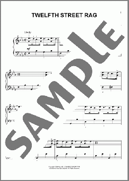 Twelfth Street Rag (arr. Phillip Keveren)(Euday L. Bowman) 楽譜 ピアノ（ソロ） ダウンロード