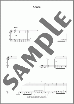 Arioso(Alessandro Scarlatti) 楽譜 ピアノ（ソロ） ダウンロード