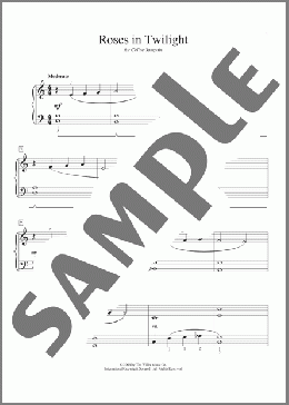Roses In Twilight(Carolyn C. Setliff) 楽譜 ピアノ（ソロ） ダウンロード