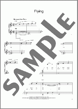 Flying(Willy Wonka/Leslie Bricusse) 楽譜 ピアノ（ソロ） ダウンロード