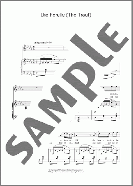 Theme From The Trout Quintet (Die Forelle)(Franz Schubert) 楽譜 その他 ダウンロード