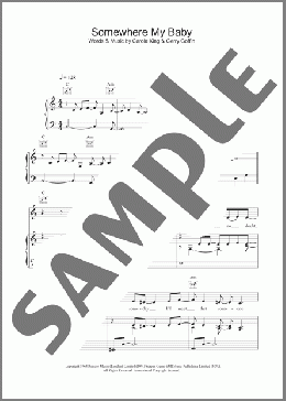 Somewhere My Baby Waits For Me(Lisa Stansfield) 楽譜 その他 ダウンロード