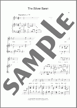 The Silver Swan(Orlando Gibbons) 楽譜 その他 ダウンロード