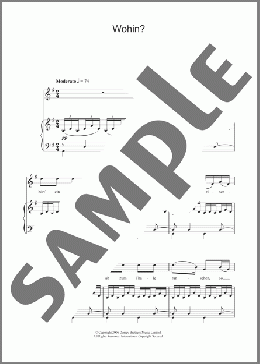 Wohin(Franz Schubert) 楽譜 その他 ダウンロード