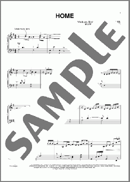 Home(Michael Buble) 楽譜 ピアノ（ソロ） ダウンロード