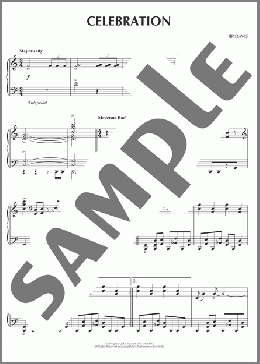 Celebration(Mannheim Steamroller) 楽譜 ピアノ（ソロ） ダウンロード