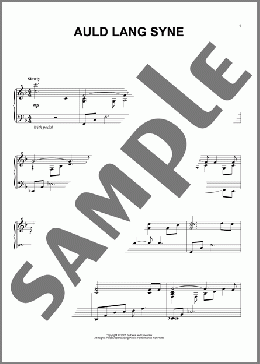 Auld Lang Syne(Mannheim Steamroller) 楽譜 ピアノ（ソロ） ダウンロード