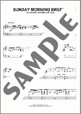 Sunday Morning Breeze(Mannheim Steamroller) 楽譜 ピアノ（ソロ） ダウンロード