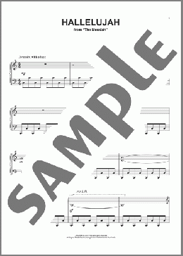 Hallelujah(Mannheim Steamroller) 楽譜 ピアノ（ソロ） ダウンロード