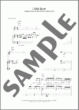I Still Burn(Tobias Regner) 楽譜 その他 ダウンロード