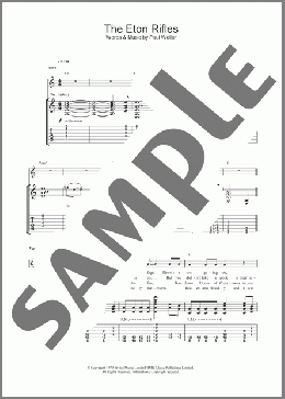 The Eton Rifles(The Jam) 楽譜 ギター（ソロ） ダウンロード
