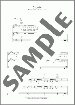 Crucify(Tori Amos) 楽譜 その他 ダウンロード