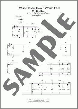 I Wish I Knew How It Would Feel To Be Free(Nina Simone) 楽譜 その他 ダウンロード