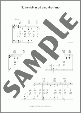 Natten Gik Med Sine Dromme(Rene A. Jensen) 楽譜 その他 ダウンロード