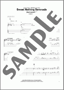 Sweet Nothing Serenade (Instrumental)(Ben Harper) 楽譜 ギター（ソロ） ダウンロード